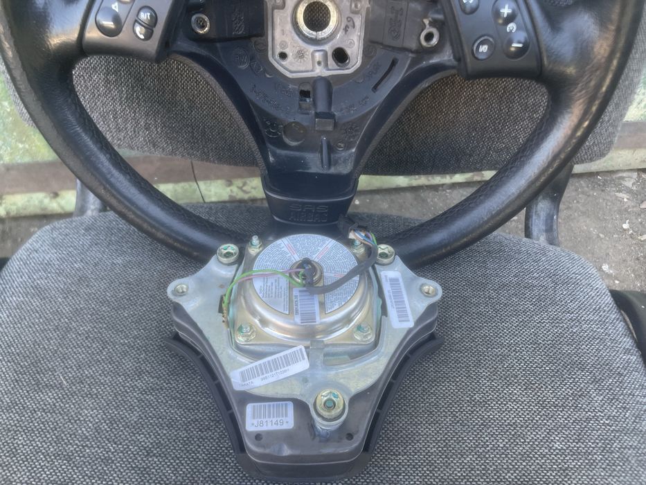 Руль е46 с падушкой