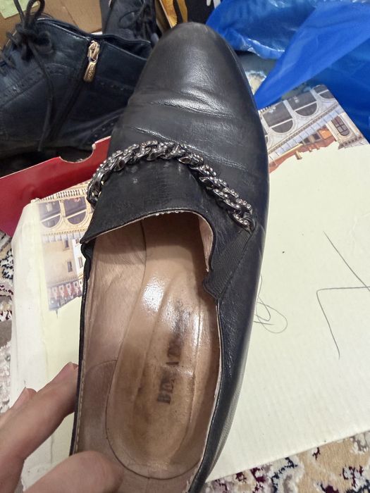 Обувь женская кожаная