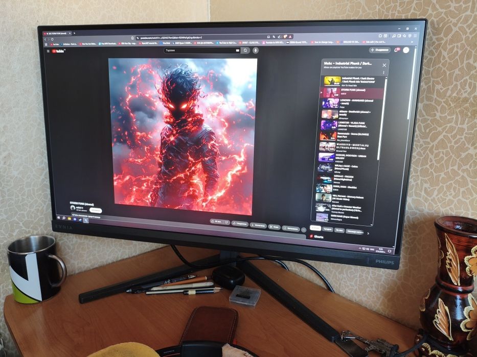 Монитор PHILIPS 2k 180hz