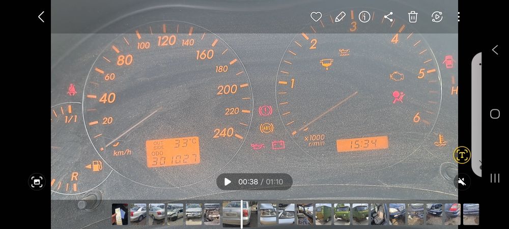 Тойота Авенсис 2.0 D на части !