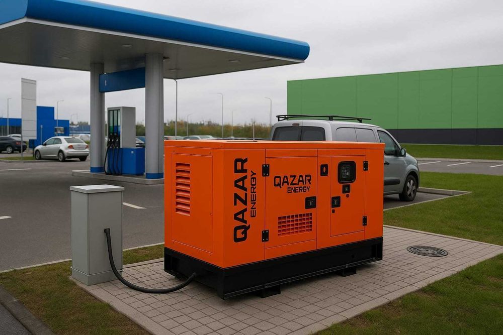 Дизельный генератор Qazar Energy GRS-20A NEWMAX 20 кВт