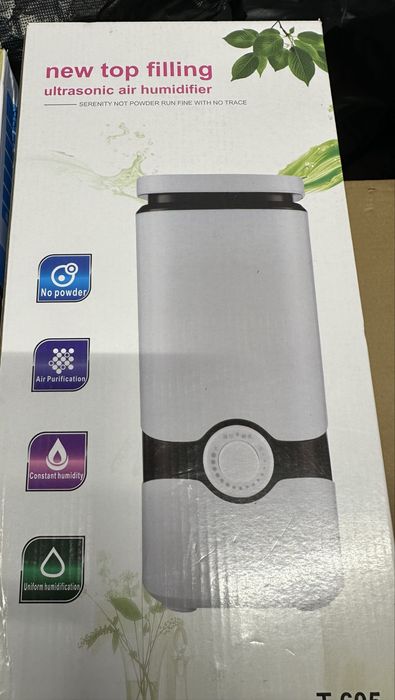 Umidificator automat cu aromaterapie, Higrometru si telecoamnda