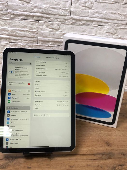 iPad 10-th 64 gb