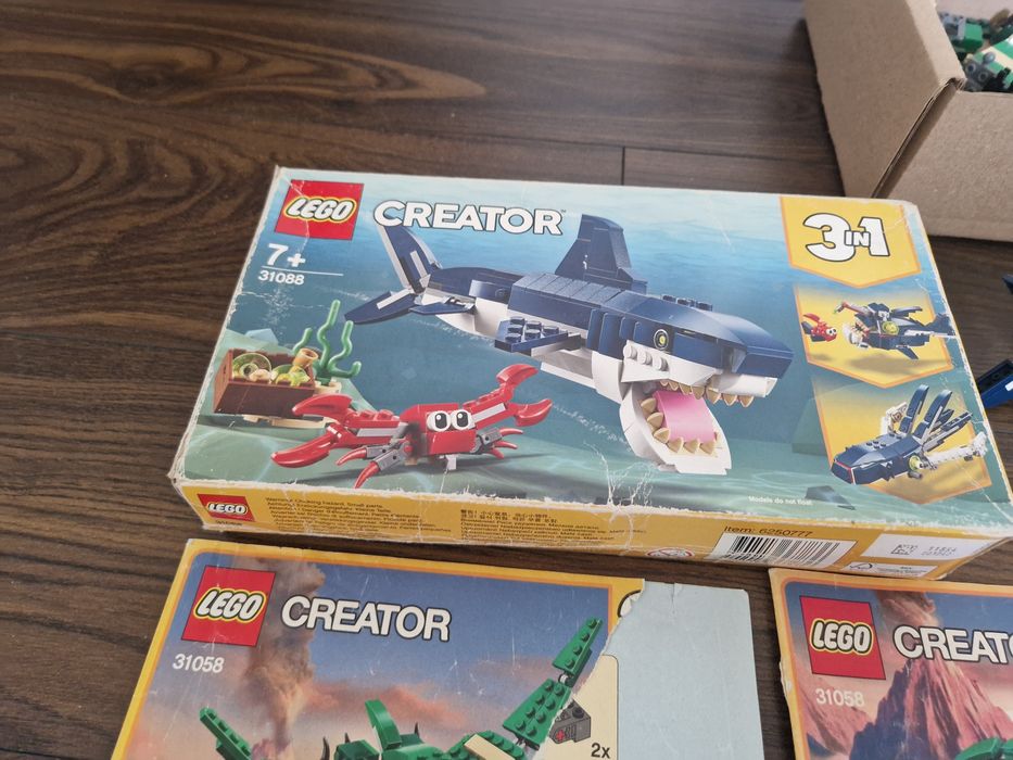 Лего креитер 31088 и 31058
