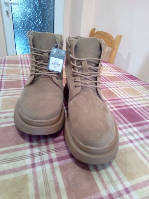 Мъжки кожени обувки 44 номер