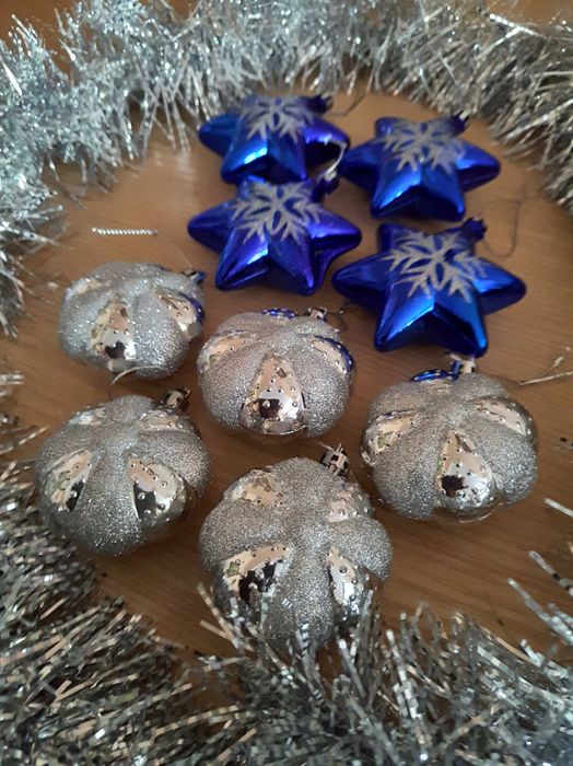 Елочные игрушки. Звездочки.