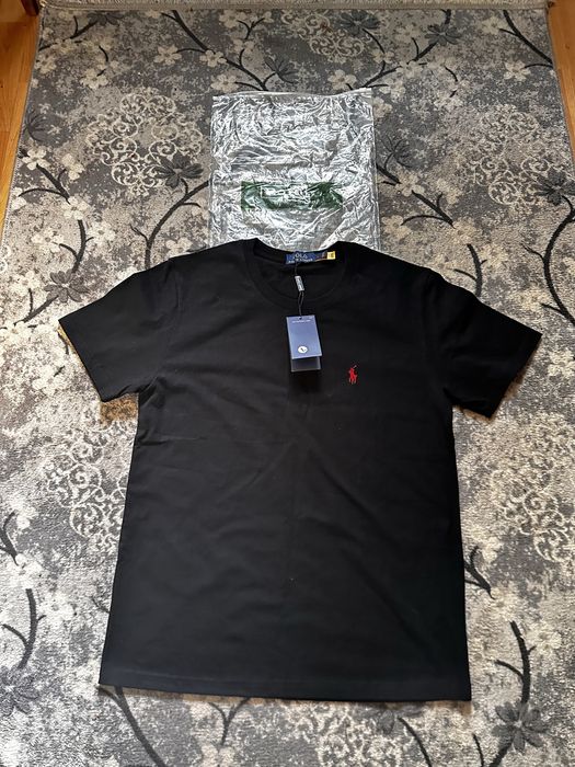 Tricou negru ralph lauren (polo)