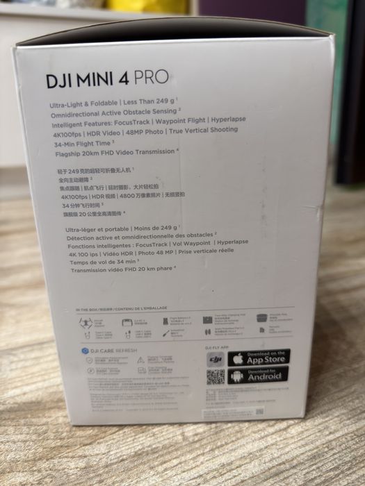 Продавам дрон DJI mini 4 pro
