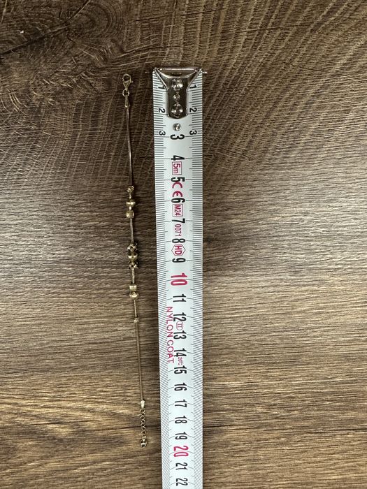 Златна гривна тип Пандора 14 карата, 4,31 грама, проба 585