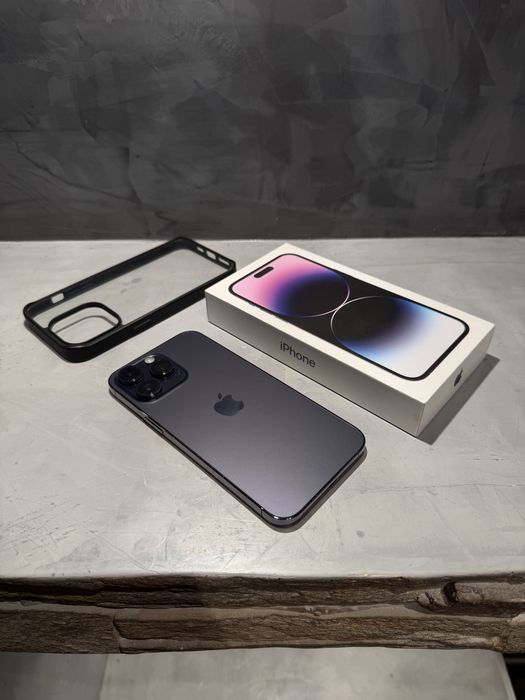 КАТО ЧИСТО НОВ Iphone 14 Pro Max Purple + подарък