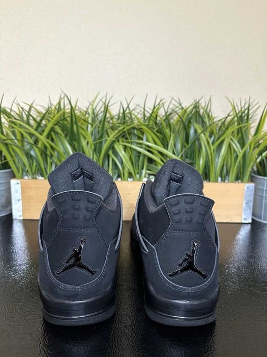 Adidasi Sport Nike Air Jordan 4 Black Cat - Verificare Colet