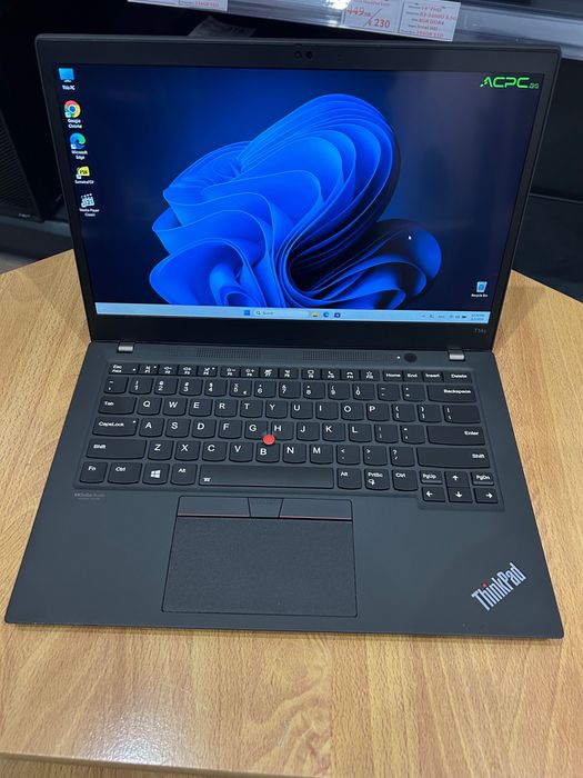 Като нов! Лаптоп Lenovo T14s Gen4 i7/32GB RAM/512 SSD, тъч, 3м. гар.