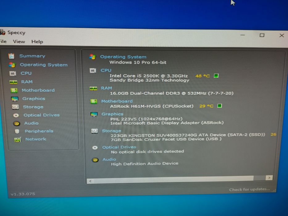 Procesor i5 2500k testat