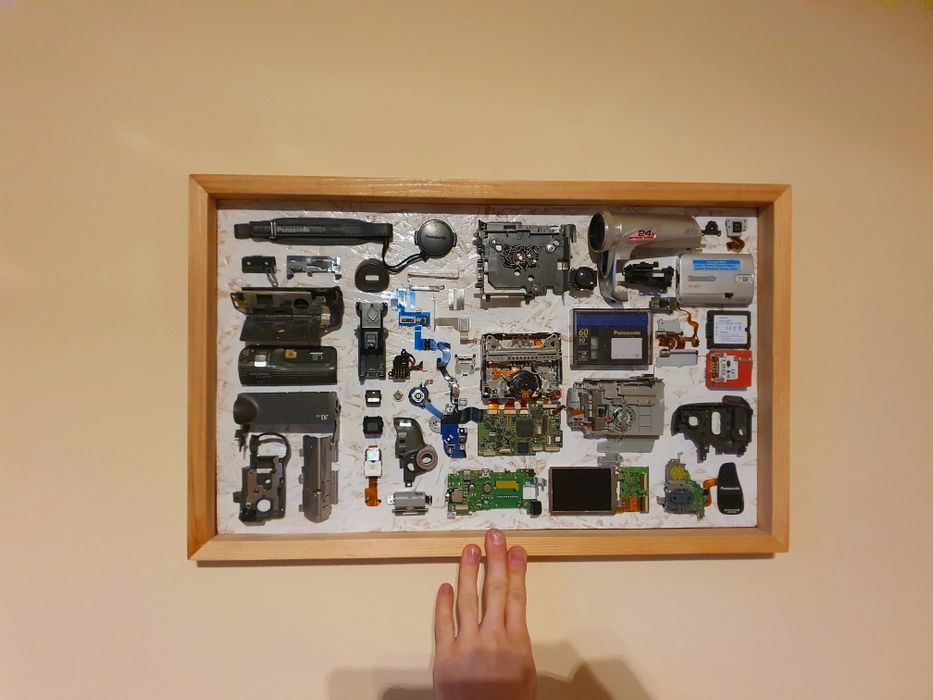 Tablou camera video mecanizat