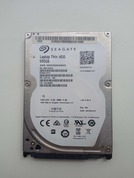 Seagate Laptop Thin HDD 500 GB