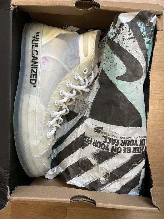 Converse Off White( Jordan Nike Vlone Bape Lv Yeezy Balenciaga Evisu )