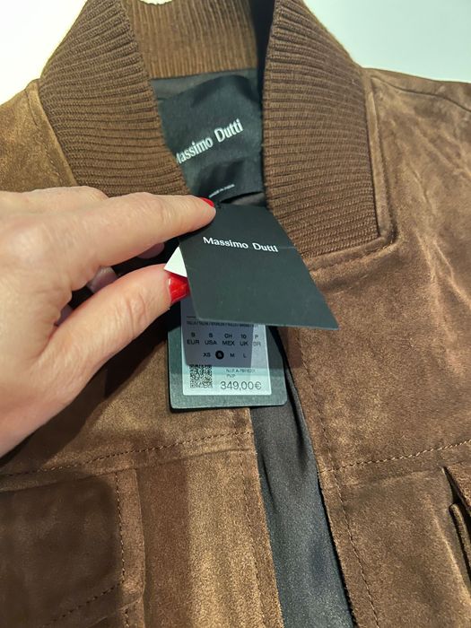 Чисто ново кожено яке Massimodutti