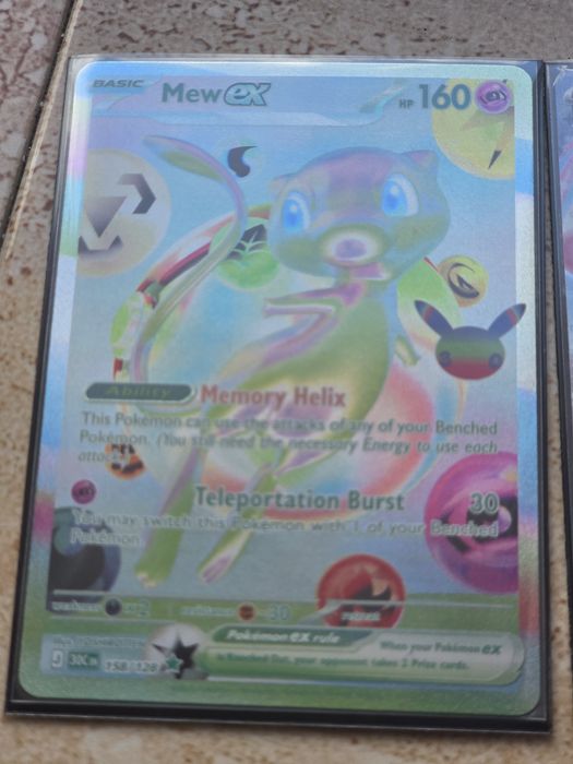 Pokemon card Futuristic Mew - 30th Celebration