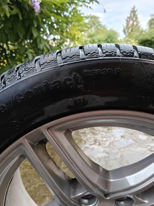 Borbet XR Silver + Continental WinterContact