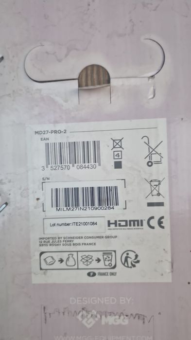 Monitor gaming - Millenium MD27PRO-2 27" QuadHD 144Hz Curvo