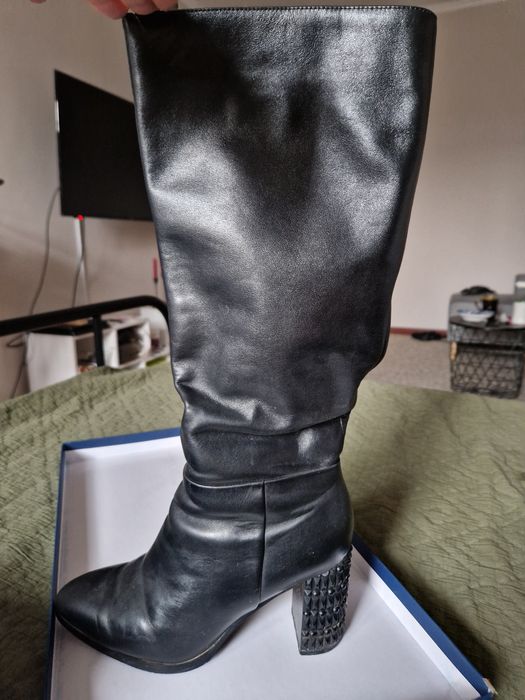 Сапоги высокие еврозима 38р