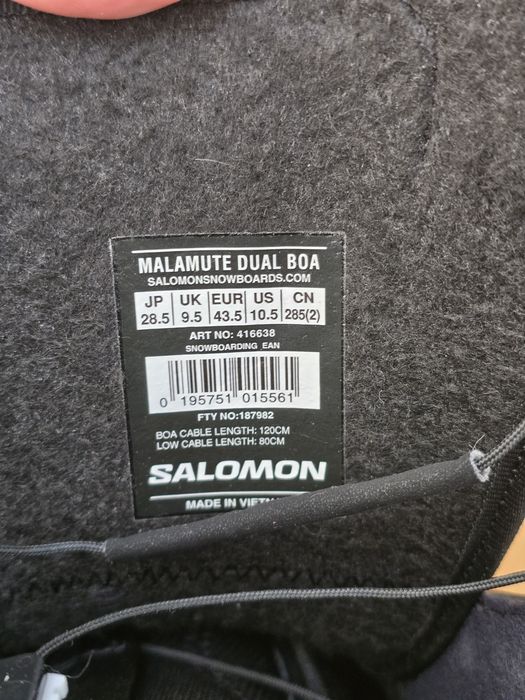 Salomon Malamute Double Boa