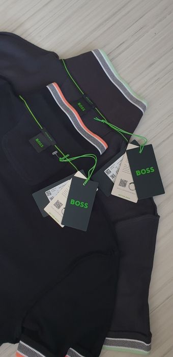 Hugo Boss Paddy Pique Cotton Regular Fi L и 2XL НОВО! ОРИГИНАЛ Тениски