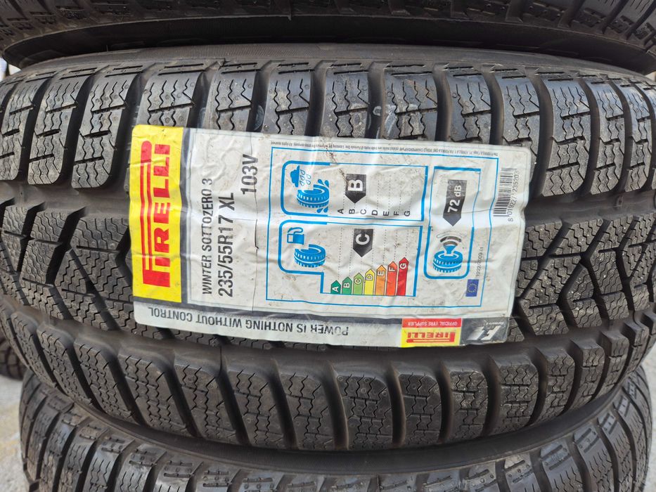 4 Anvelope M+S IARNA - 235/55/17 - PIRELLI Scorpion Winter - NOU - DOT 2019 !