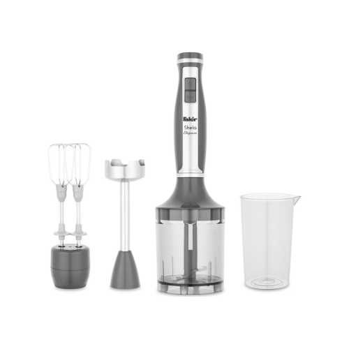 Блендер комплект FAKIR Shela Elegance Anthracite – 1700W, чопър, пасатор