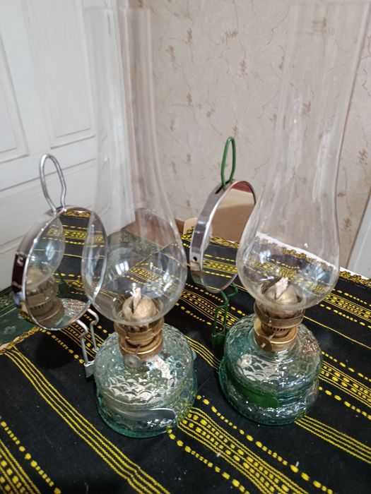 Стари газени лампи - 4 броя