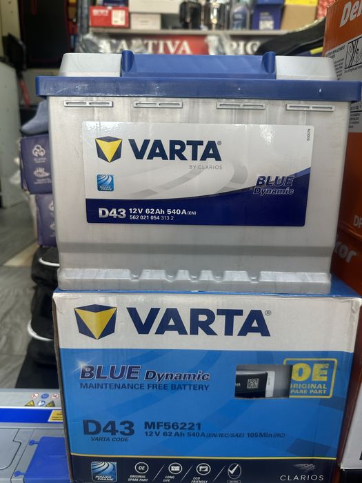 Аккумулятор Varta Blue Dynamic D43