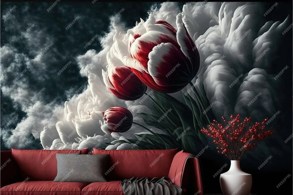 3d Бесшовные флизилиновые обои