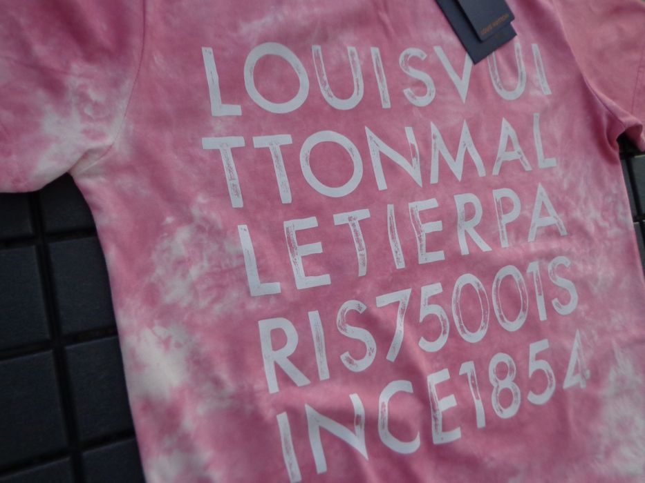 Мъжка тениска Louis Vuitton Tie Dye Printed T shirt