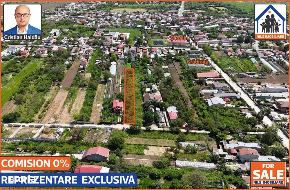70 euro/mp! - Teren (1791mp) cu toate utilitatile in Jilava IF