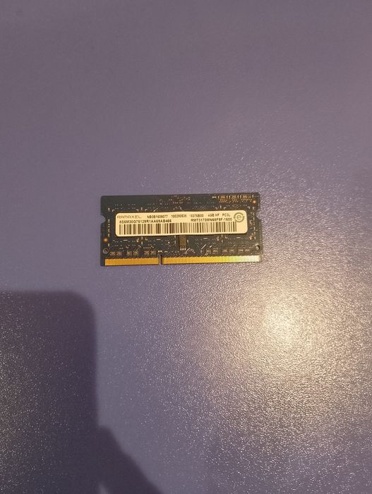 RAM de laptop 4GB