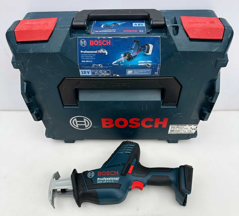 BOSCH GSA 18 V-Li C - Акумулаторен саблен трион 18V неразличим от нов!