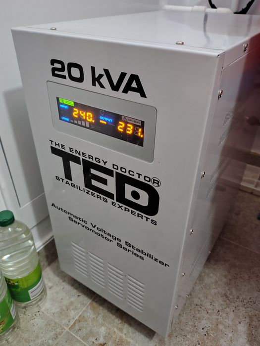 Stabilizator monofazat Ted 20 kva 16kw
