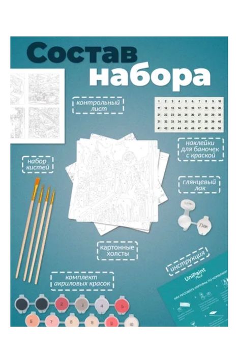 Картины по номерам