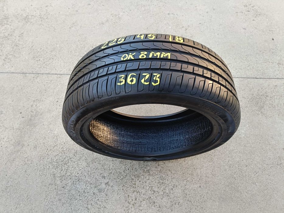 O anvelopa vara 225 45 18 pirelli cinturato P7 seal inside 8 mm 3623