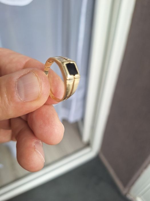 Inel barbatesc 14k
