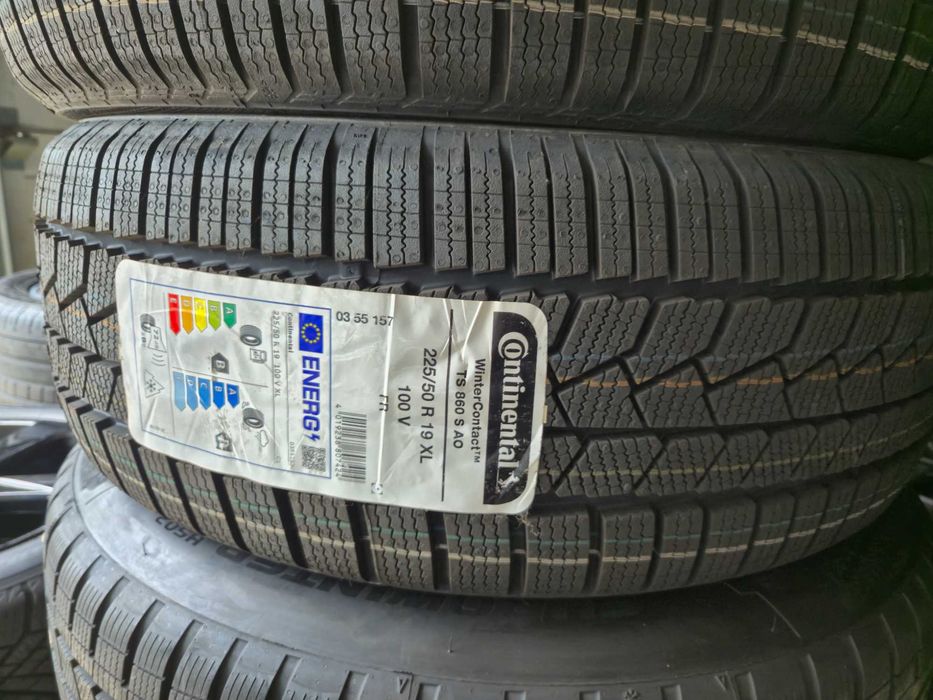 4 Anvelope M+S IARNA - 225/50/19 100V XL FR - Continental Winter Contact TS860S AO * OEM AUDI RSQ3 - DOT 2024 !