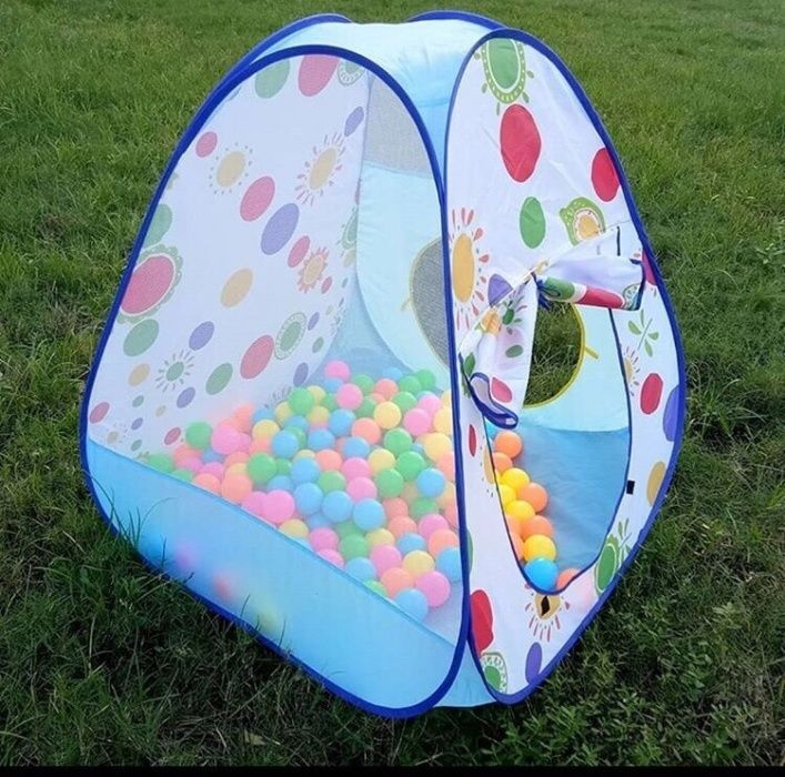 Палатка туннель сухой бассейн