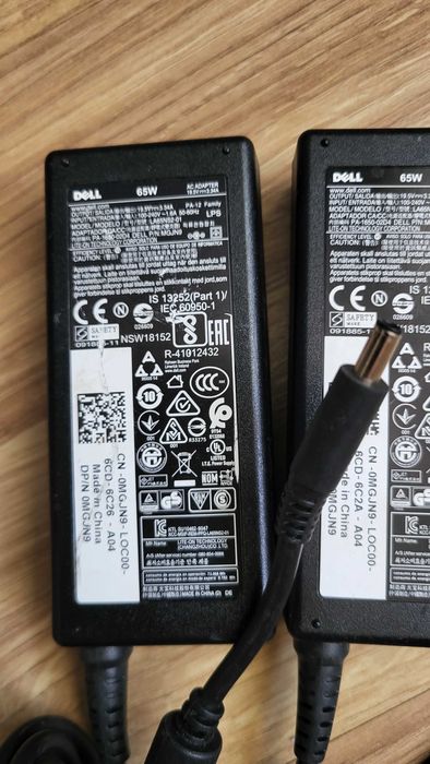 DELL Adaptor 65W 19.5V-3.34A incarcator fuctional mufa subtire