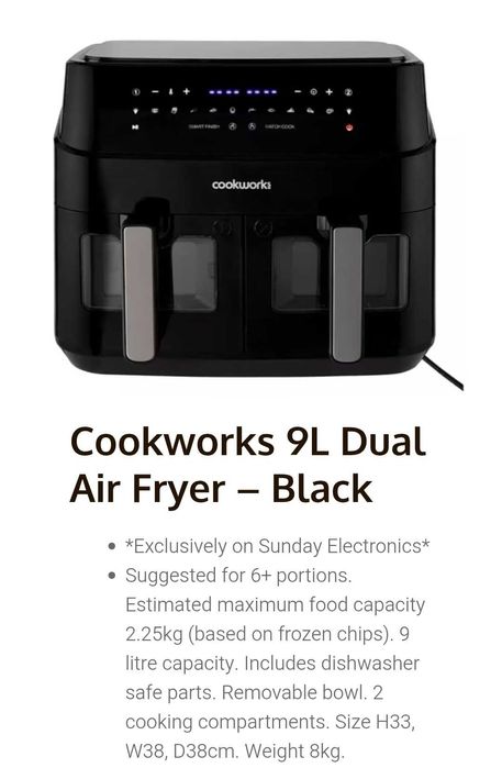 Airfrier nou, in cutie