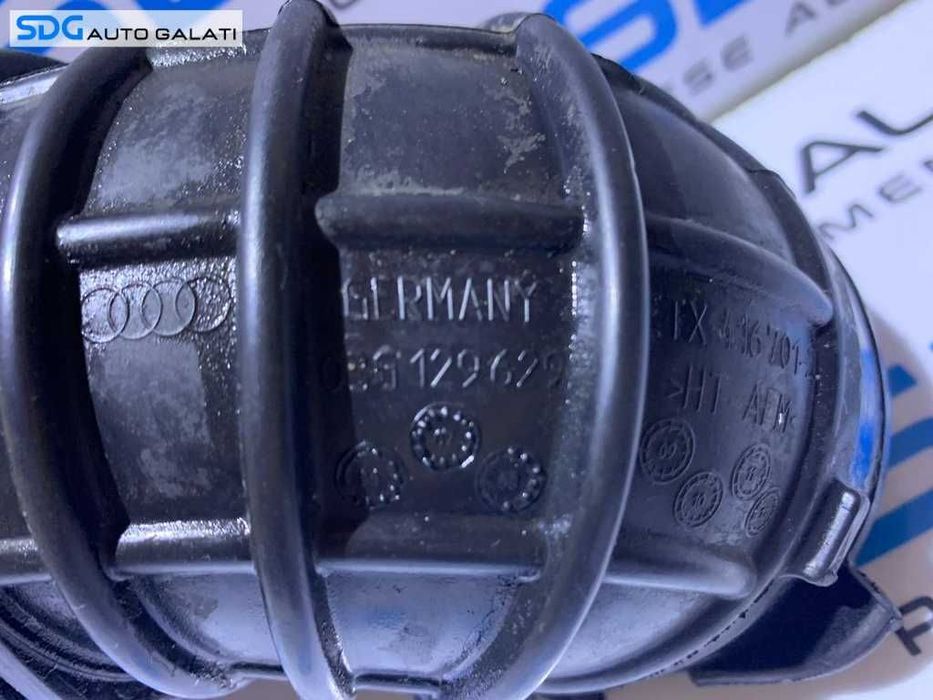 Furtun Admisie Carcasa Filtru Aer Turbo Turbina Turbosuflanta Audi A4 B8 2.0 TDI CAGA CAGB CAGC CAHA CAHB CMEA 2008 - 2012 Cod 03G129629 [B0006]