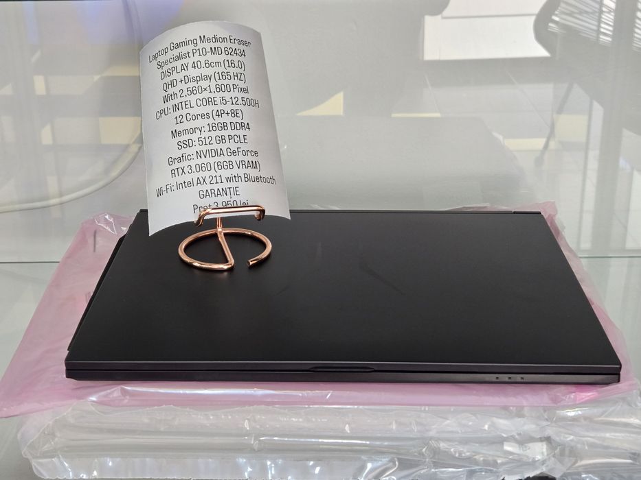 NOU Laptop Gaming Erazer Specialist Pro10