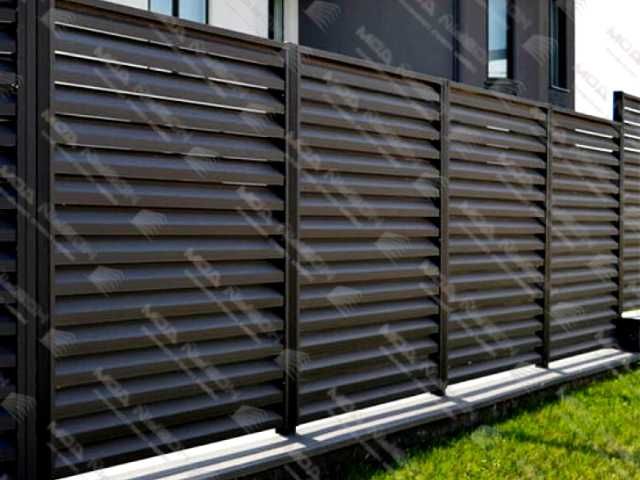 Забор жалюзи еврозабор