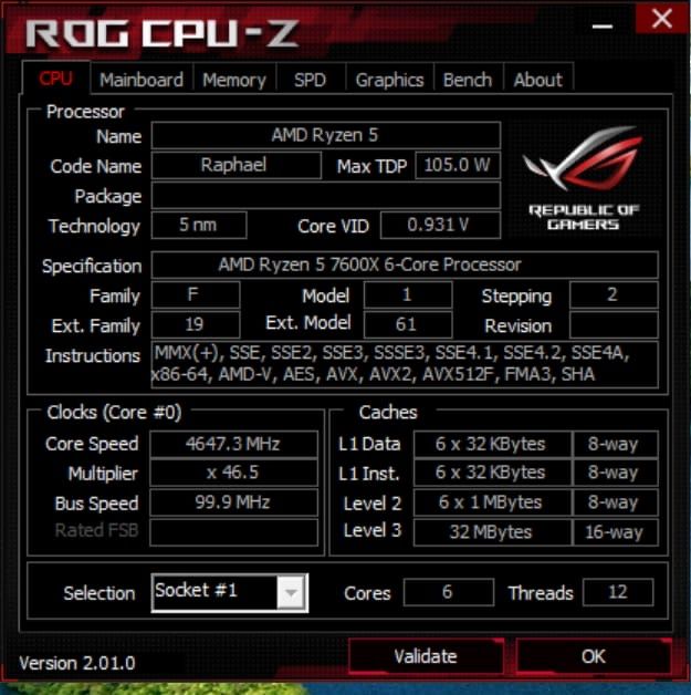 Продам процессор Ryzen 5 7600X