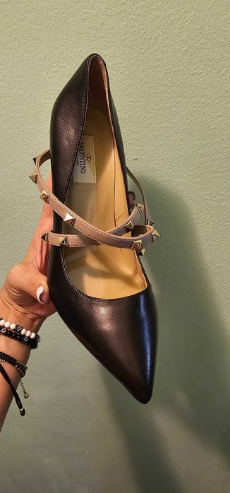 Pantofi Valentino cu barete piele naturala stoc 38