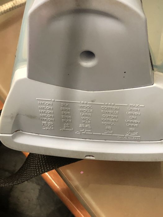 Утюг Tefal Azur, проблемы с паром